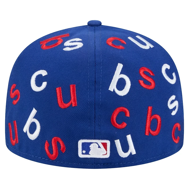 New Era Chicago Cubs Team Confetti 59FIFTY Fitted Hat