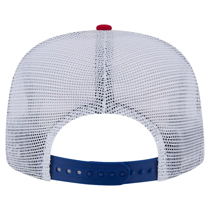 New Era Chicago Cubs Tie-Dye Golfer Trucker Adjustable Hat