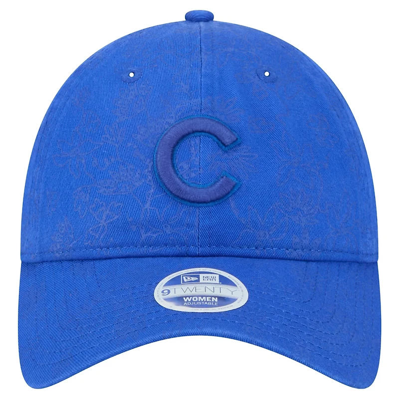 New Era Chicago Cubs Tonal Floral 9TWENTY Adjustable Hat