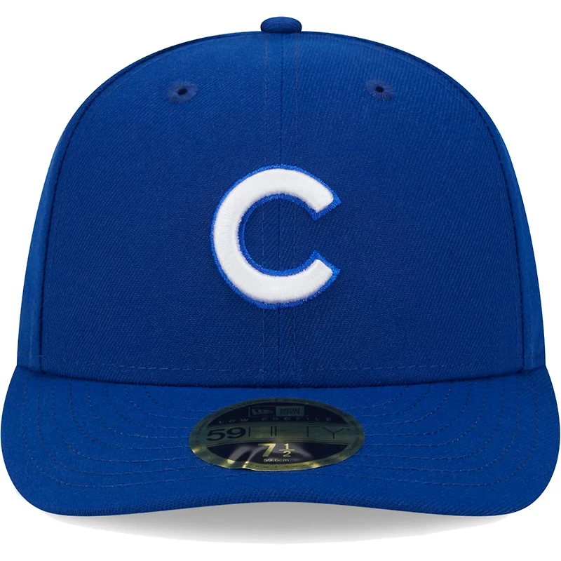New Era Chicago Cubs White Logo Low Profile 59FIFTY Fitted Hat