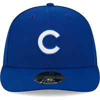 New Era Chicago Cubs White Logo Low Profile 59FIFTY Fitted Hat