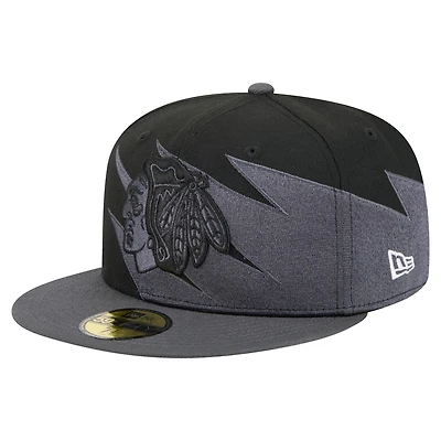 New Era Chicago hawks Spikes 59FIFTY Fitted Hat