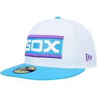 New Era Chicago Sox Comiskey Park 75th Anniversary Vice 59FIFTY Fitted Hat