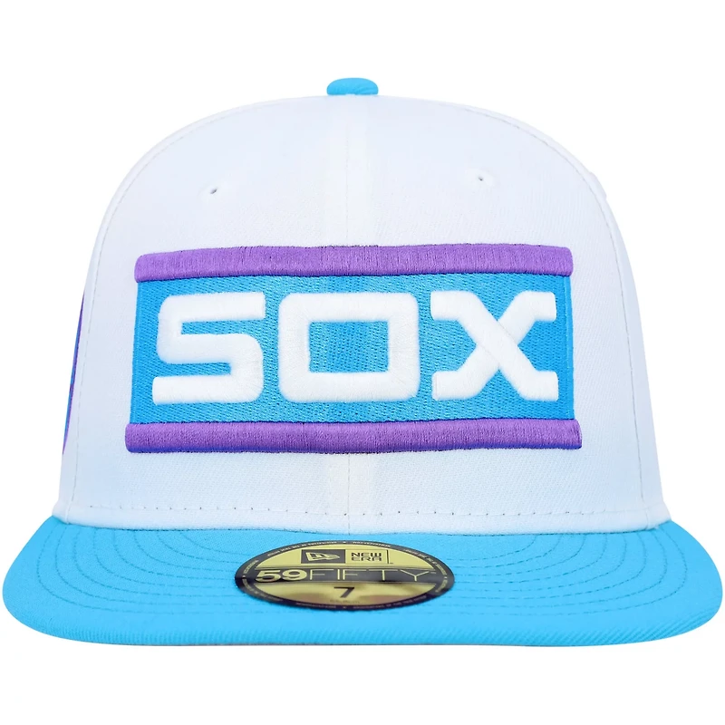 New Era Chicago Sox Comiskey Park 75th Anniversary Vice 59FIFTY Fitted Hat