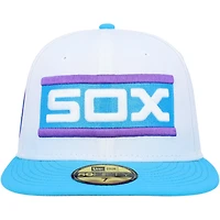 New Era Chicago Sox Comiskey Park 75th Anniversary Vice 59FIFTY Fitted Hat