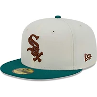 New Era Chicago Sox Cooperstown Collection Camp 59FIFTY Fitted Hat
