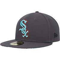 New Era Chicago Sox Print Undervisor 59FIFTY Fitted Hat