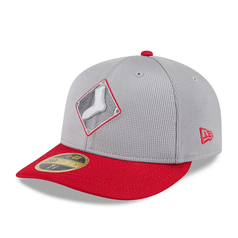 New Era Chicago White Sox 2025 Batting Practice Low Profile 59FIFTY Fitted Hat
