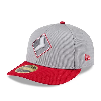 New Era Chicago White Sox 2025 Batting Practice Low Profile 59FIFTY Fitted Hat