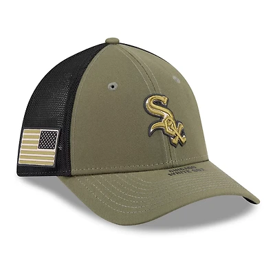 New Era Chicago White Sox 2026 Armed Forces Day 39THIRTY M-Crown Flex Hat