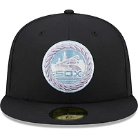 New Era Chicago White Sox 50th Anniversary 1983 MLB All-Star Game Lavender Undervisor 59FIFTY Fitted Hat