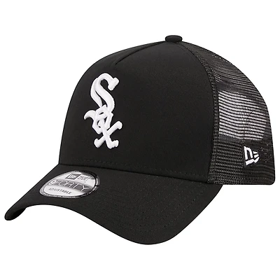 New Era Chicago White Sox A-Frame 9FORTY Trucker Adjustable Hat