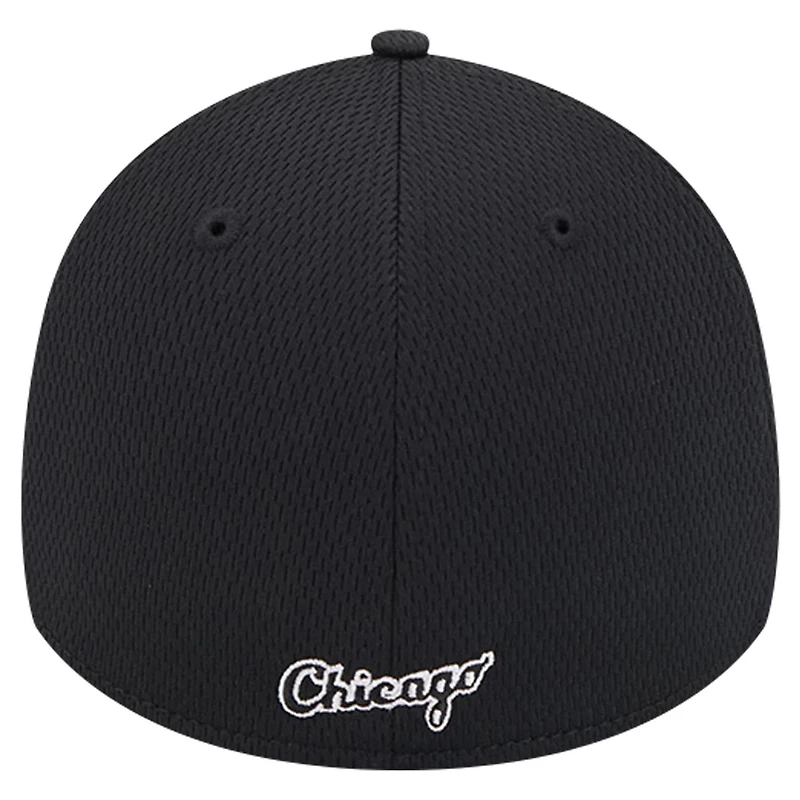 New Era Chicago White Sox Active Dash Mark 39THIRTY Flex Hat