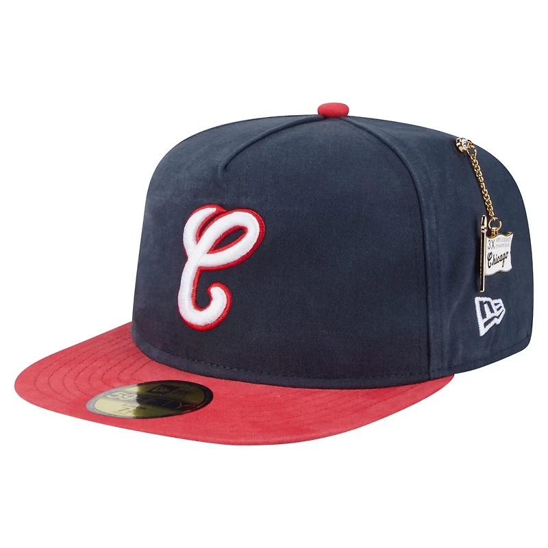 New Era Chicago White Sox Championship Side Flag A-Frame 59FIFTY Fitted Hat