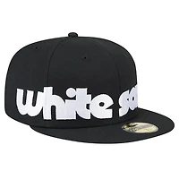 New Era Chicago White Sox Checkered Undervisor 59FIFTY Fitted Hat