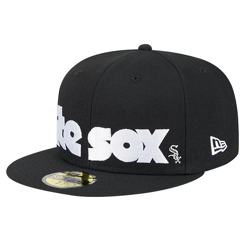 New Era Chicago White Sox Checkered Undervisor 59FIFTY Fitted Hat
