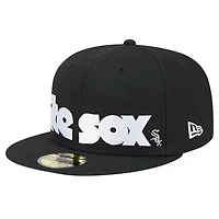 New Era Chicago White Sox Checkered Undervisor 59FIFTY Fitted Hat