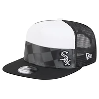 New Era Chicago White Sox Checkmate Trucker 9FIFTY Snapback Hat