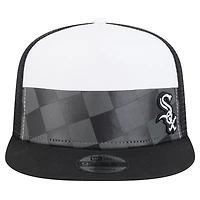 New Era Chicago White Sox Checkmate Trucker 9FIFTY Snapback Hat