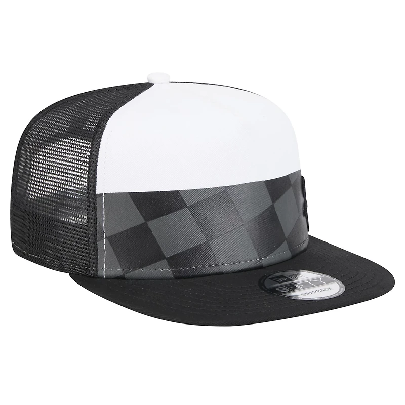 New Era Chicago White Sox Checkmate Trucker 9FIFTY Snapback Hat