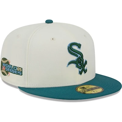 New Era Chicago White Sox Chrome Evergreen 59FIFTY Fitted Hat
