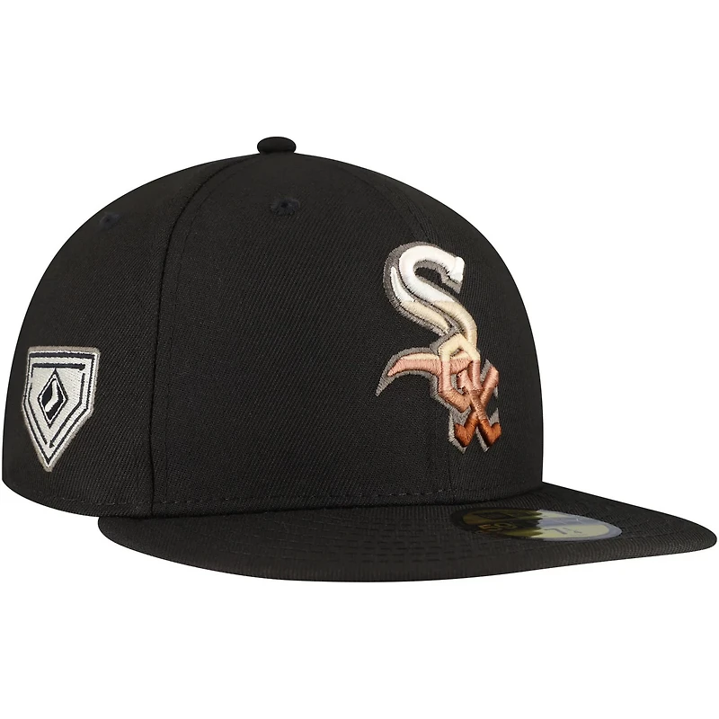 New Era Chicago White Sox Dune Gradient Side Patch 59FIFTY Fitted Hat