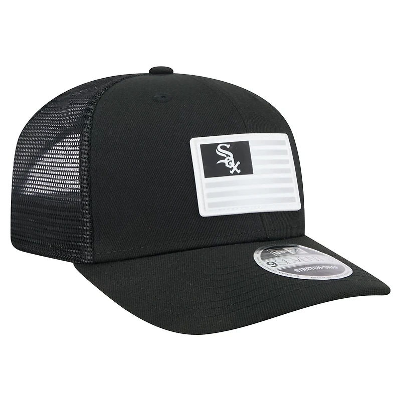 New Era Chicago White Sox Flag 9SEVENTY Stretch-Snap Hat