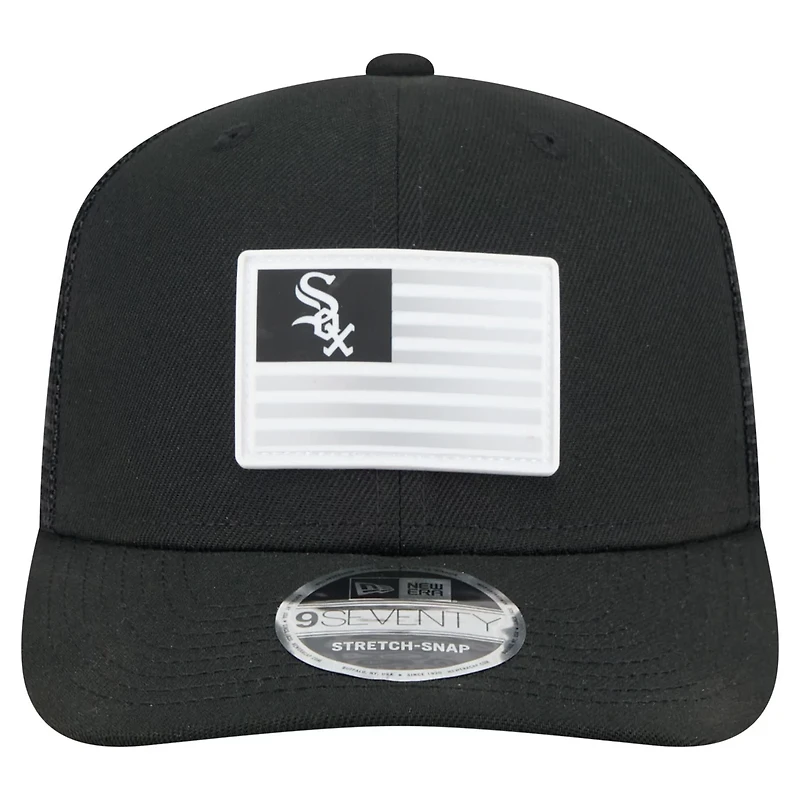 New Era Chicago White Sox Flag 9SEVENTY Stretch-Snap Hat