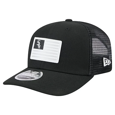 New Era Chicago White Sox Flag 9SEVENTY Stretch-Snap Hat