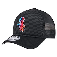 New Era Chicago White Sox Gradient 9FORTY A-Frame M-Crown Trucker Adjustable Hat