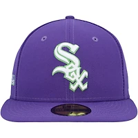 New Era Chicago White Sox Lime Side Patch 59FIFTY Fitted Hat
