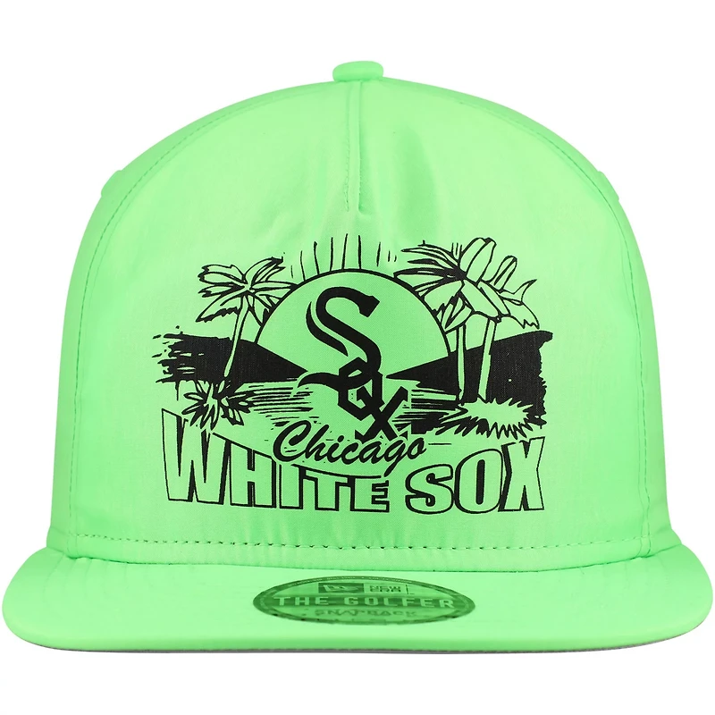 New Era Chicago White Sox Neon Golfer Snapback Hat