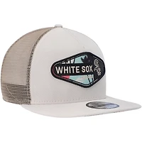 New Era Chicago White Sox Retro Beachin' Patch A-Frame Trucker 9FIFTY Snapback Hat