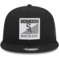 New Era Chicago White Sox Scratch Squared Trucker 9FIFTY Snapback Hat