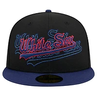 New Era Chicago White Sox Shadow Stitch 59FIFTY Fitted Hat