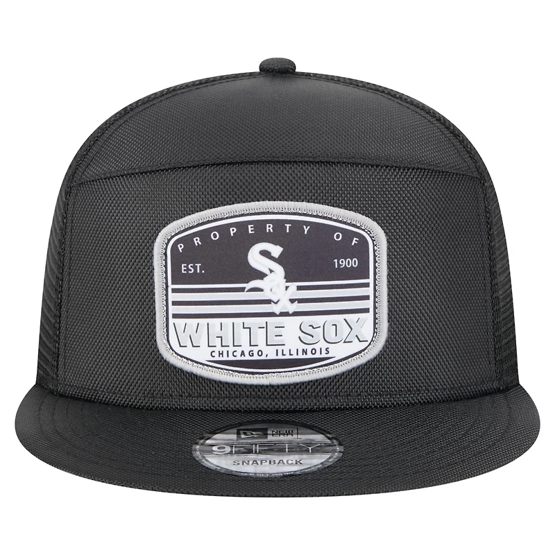 New Era Chicago White Sox Split Panel 9FIFTY Trucker Snapback