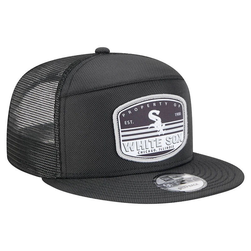 New Era Chicago White Sox Split Panel 9FIFTY Trucker Snapback