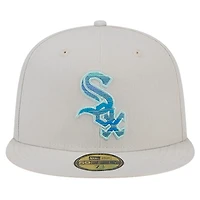 New Era Chicago White Sox Stone Mist 59FIFTY Fitted Hat