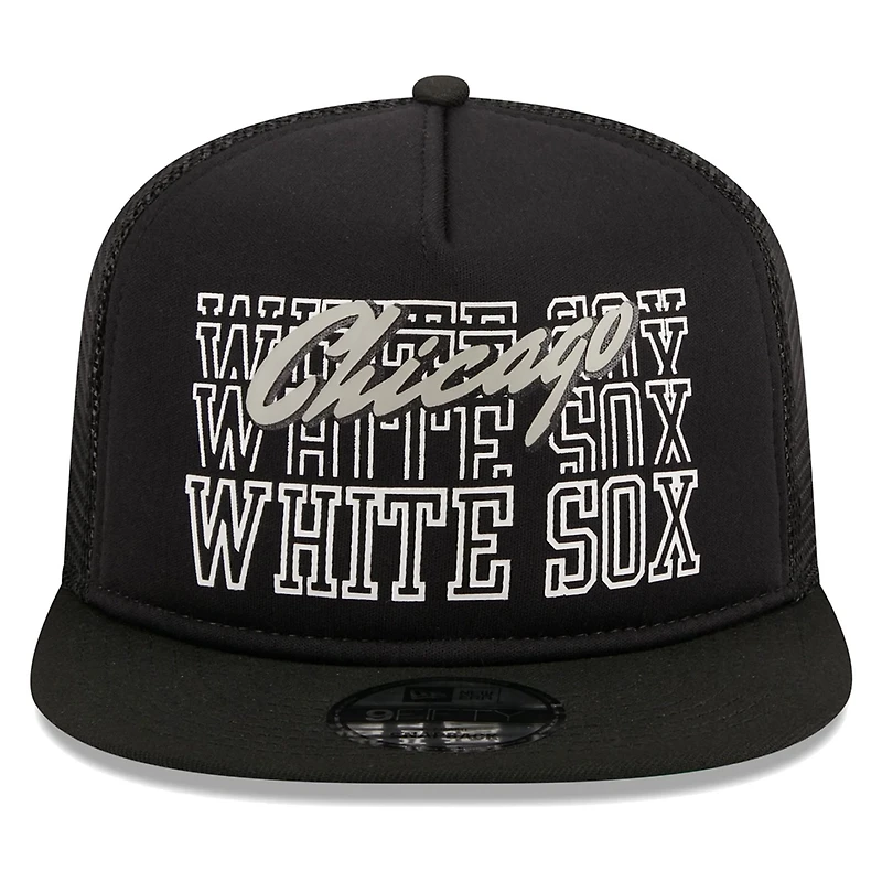 New Era Chicago White Sox Street Team A-Frame Trucker 9FIFTY Snapback Hat