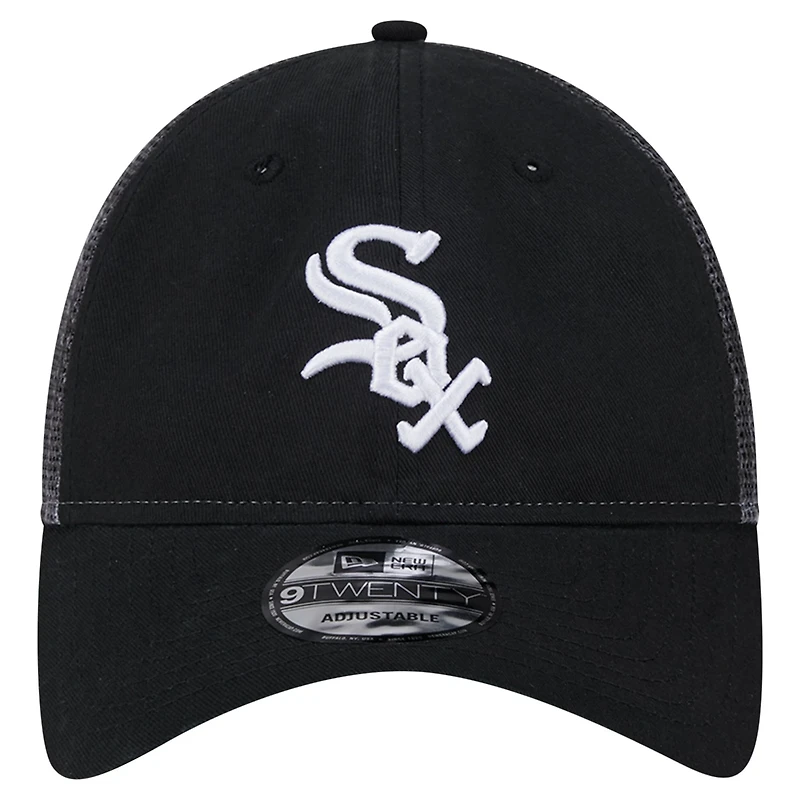 New Era Chicago White Sox Team Slick Trucker 9TWENTY Adjustable Hat