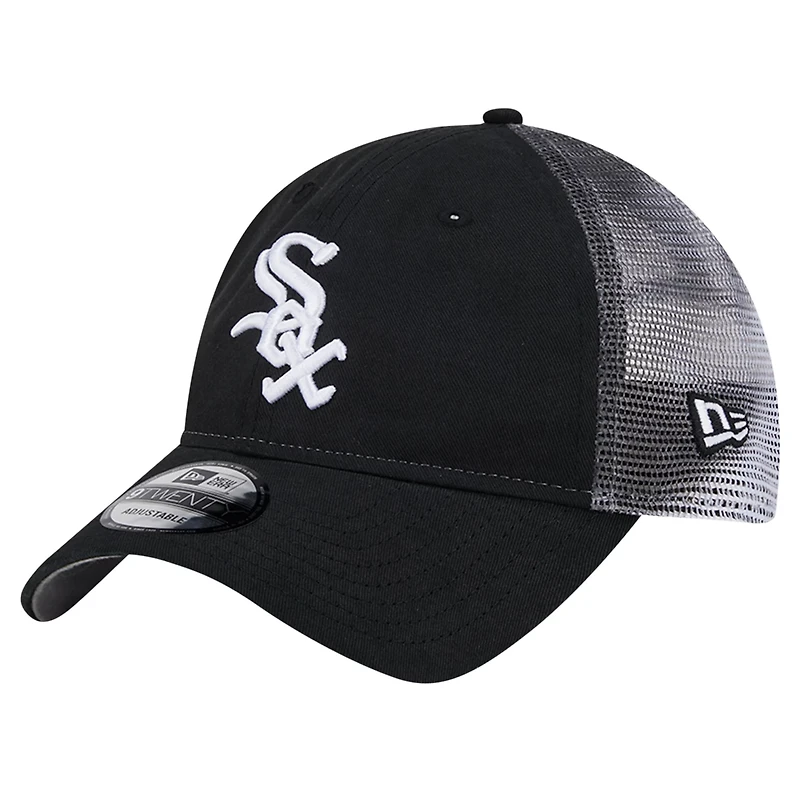 New Era Chicago White Sox Team Slick Trucker 9TWENTY Adjustable Hat