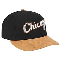 New Era Chicago White Sox Team Suede Visor Low Profile 59FIFTY Fitted Hat
