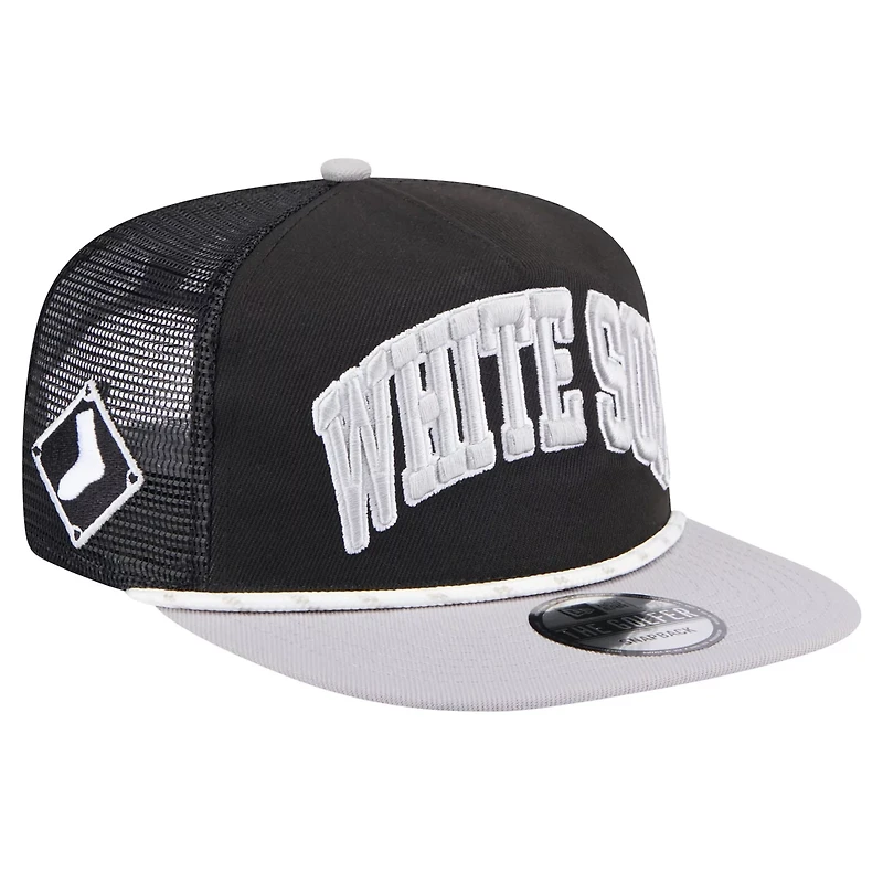 New Era Chicago White Sox Throwback Meshback Golfer Hat