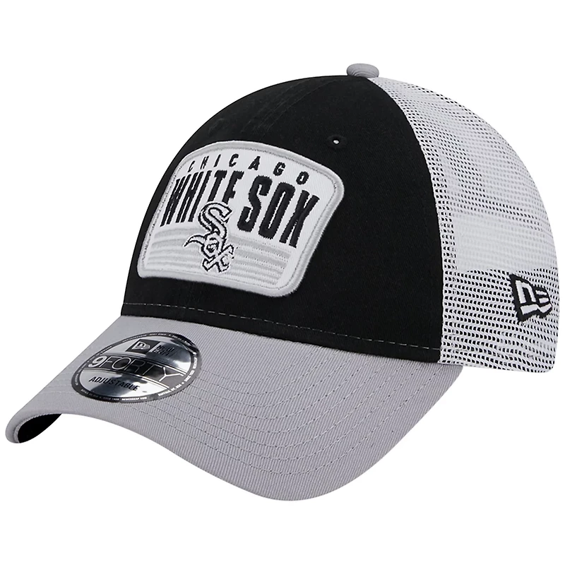New Era Chicago White Sox Two-Tone Patch 9FORTY Snapback Hat