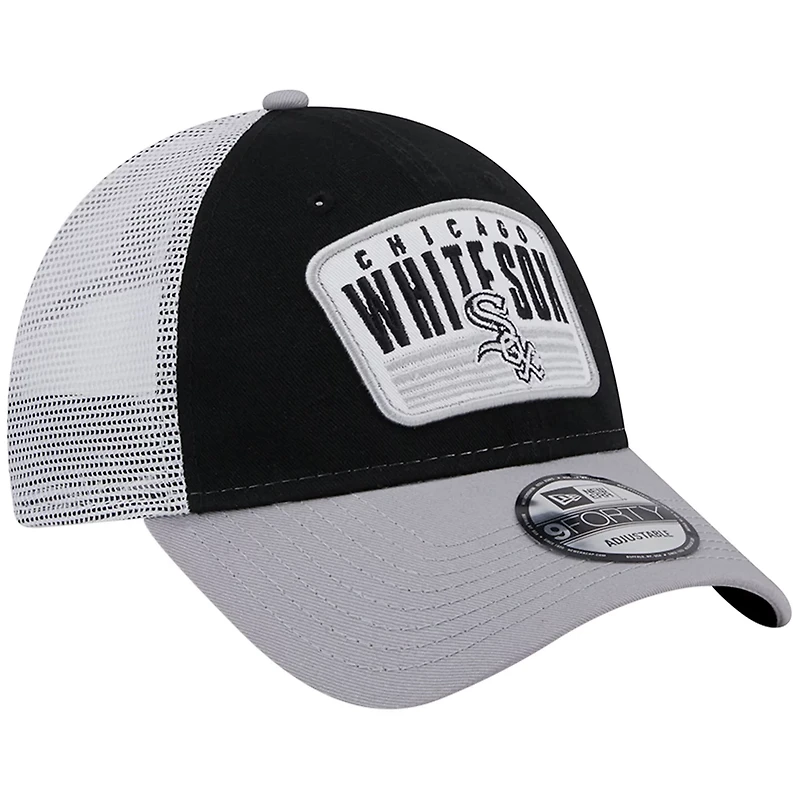 New Era Chicago White Sox Two-Tone Patch 9FORTY Snapback Hat