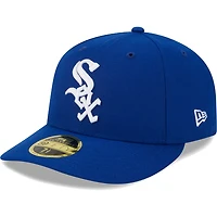 New Era Chicago White Sox White Logo Low Profile 59FIFTY Fitted Hat