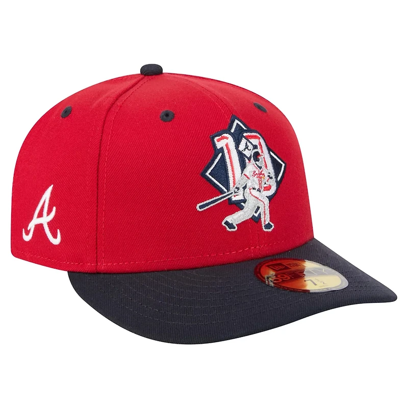 New Era Chipper Jones Atlanta Braves 59FIFTY Fitted Hat