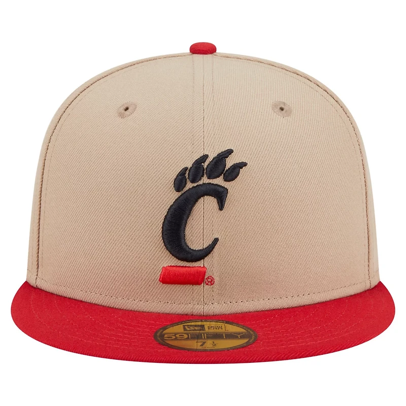 New Era Cincinnati Bearcats Two-Tone 59FIFTY Fitted Hat