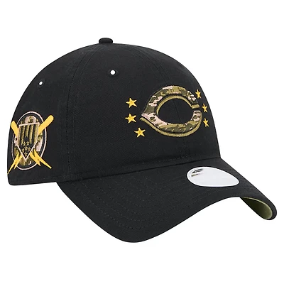New Era Cincinnati Reds 2024 Armed Forces Day 9TWENTY Adjustable Hat
