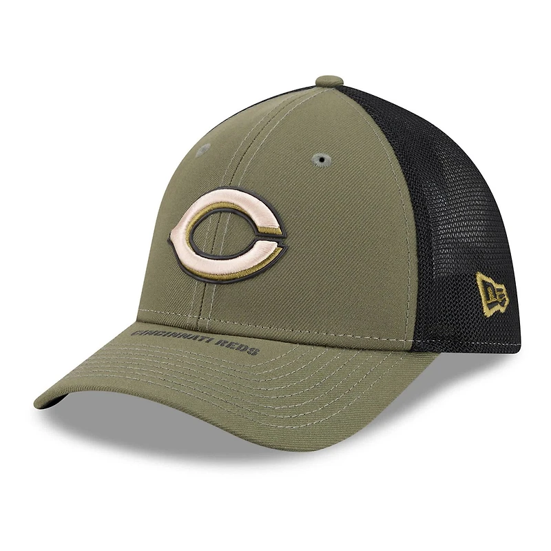 New Era Cincinnati Reds 2026 Armed Forces Day 39THIRTY M-Crown Flex Hat